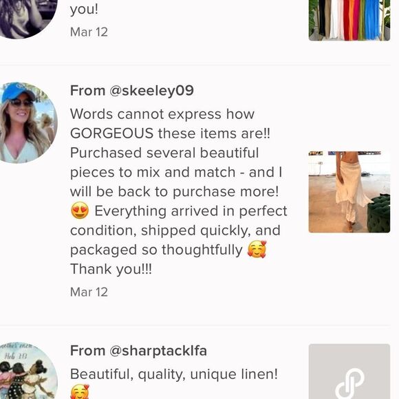 Italian Linen Pant Skirt - Picture 15 of 15